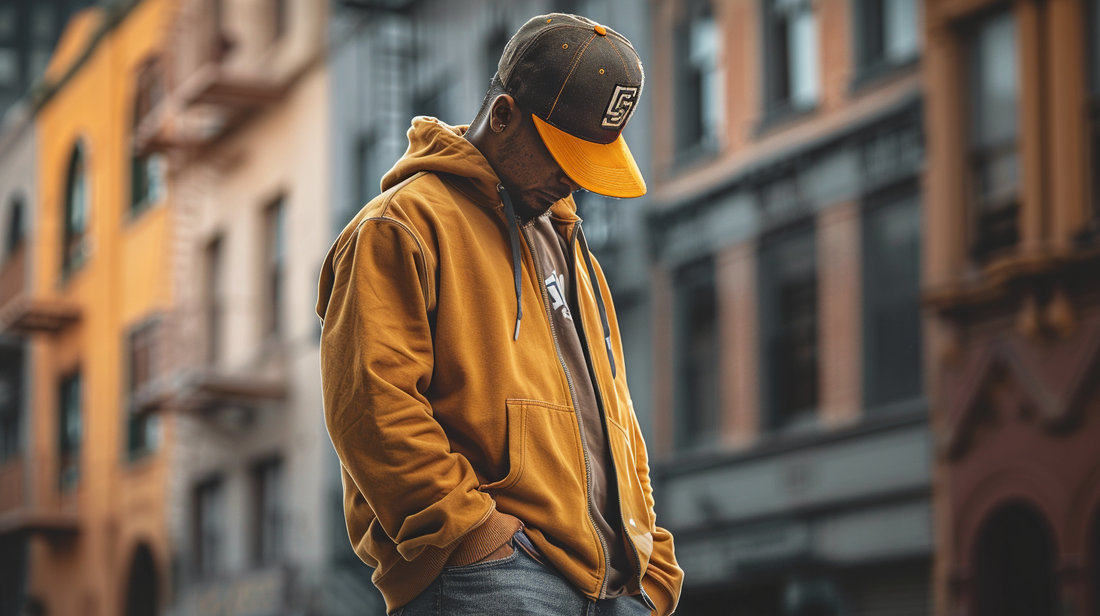 How to Style Retro-Inspired Brown and Gold Sneakers with San Diego Padres Hats