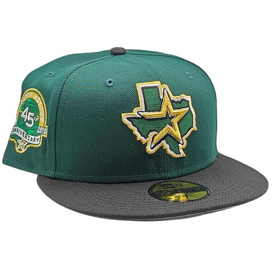 New Era 59Fifty Houston Astros 45th Anniversary Patch Fitted Hat