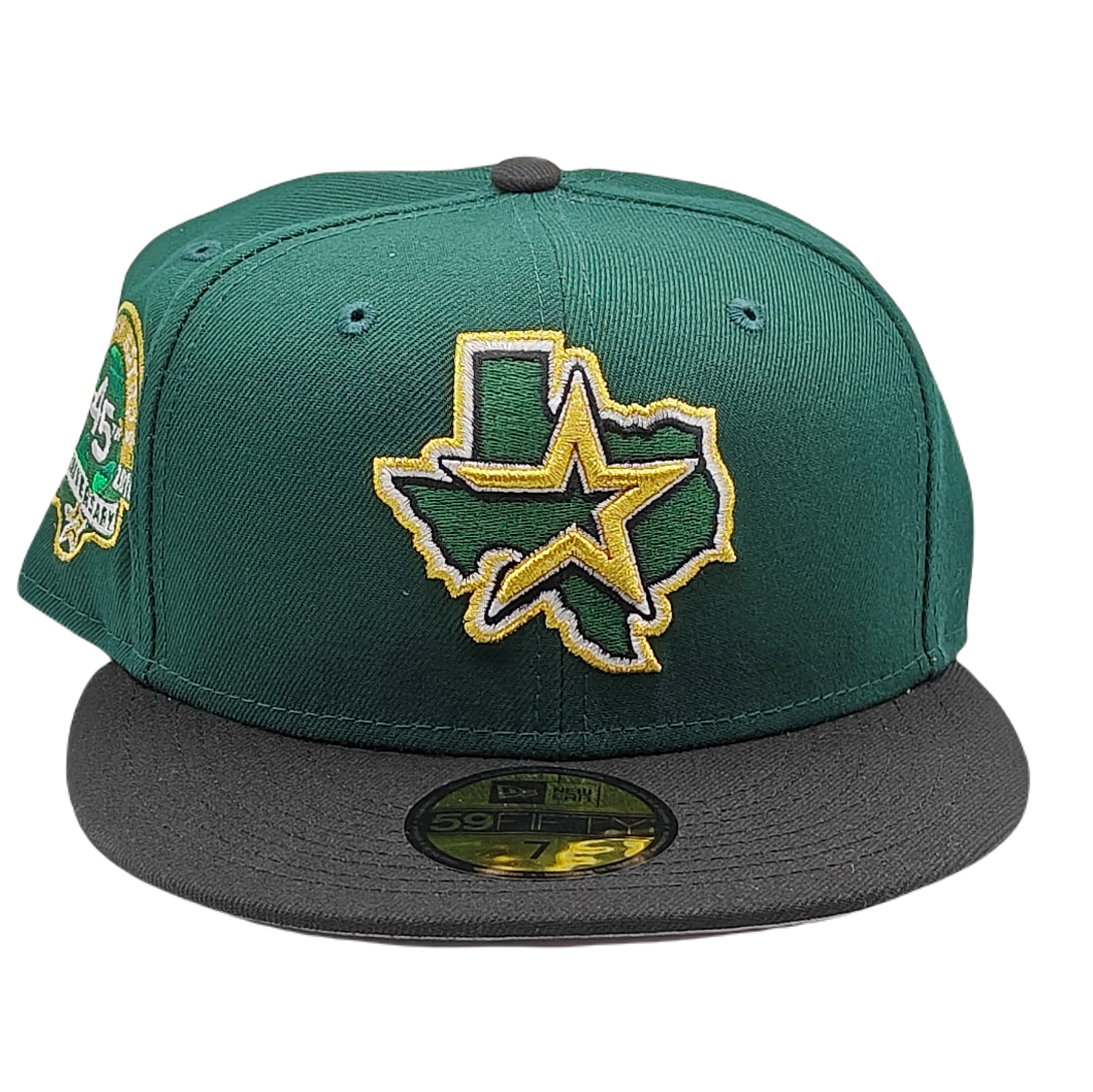 New Era 59Fifty Houston Astros 45th Anniversary Patch Fitted Hat