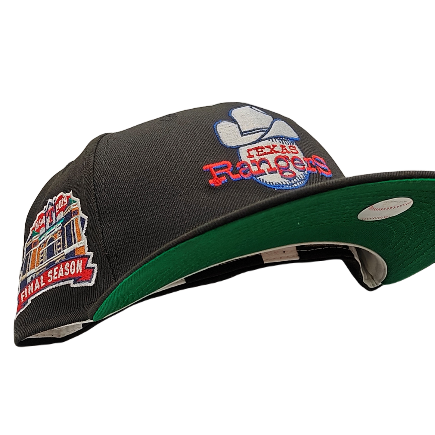 New Era 59Fifty Texas Rangers Final Season Patch Fitted Hat