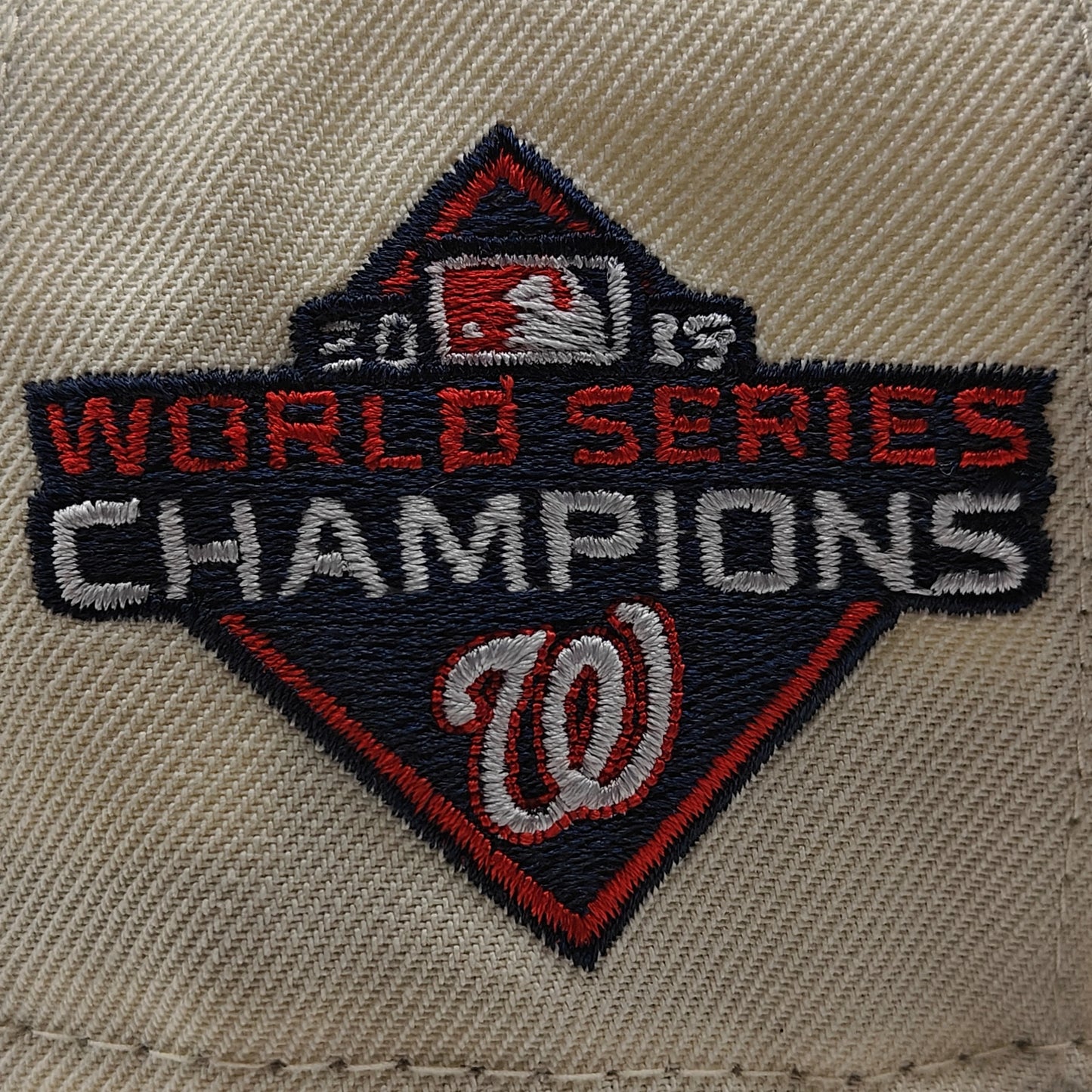 New Era 59Fifty Washington Nationals 2019 World Series Champions Patch Fitted Hat