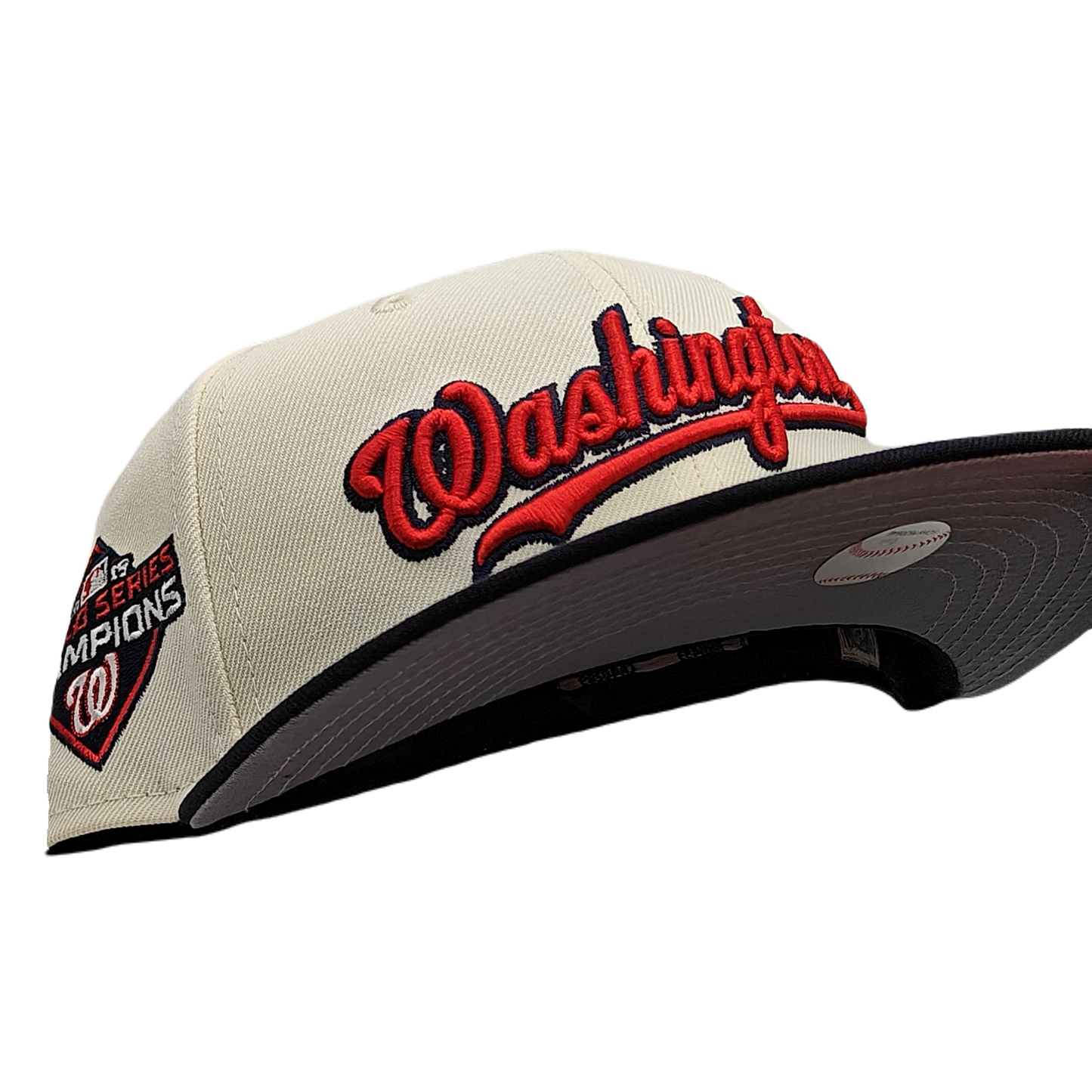 New Era 59Fifty Washington Nationals 2019 World Series Champions Patch Fitted Hat