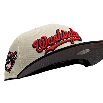 New Era 59Fifty Washington Nationals 2019 World Series Champions Patch Fitted Hat