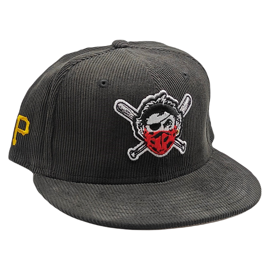 New Era 59Fifty Covid Mask Pittsburgh Pirates Corduroy Fitted Hat