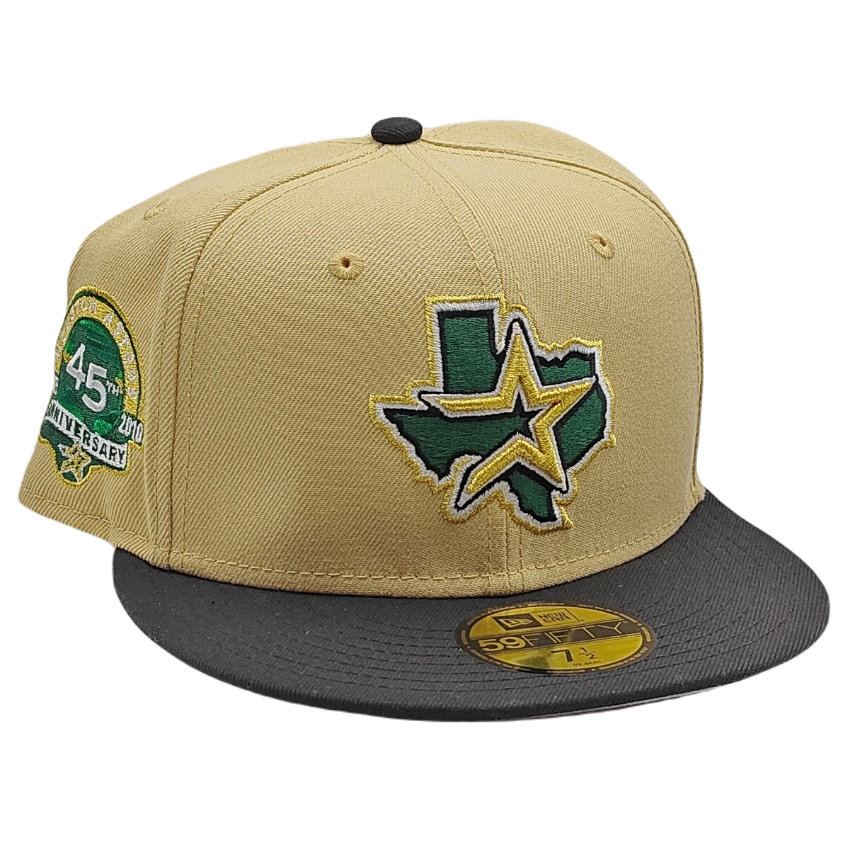 New Era 59Fifty Houston Astros 45th Anniversary Patch Fitted Hat