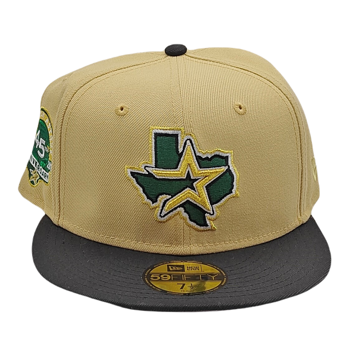 New Era 59Fifty Houston Astros 45th Anniversary Patch Fitted Hat