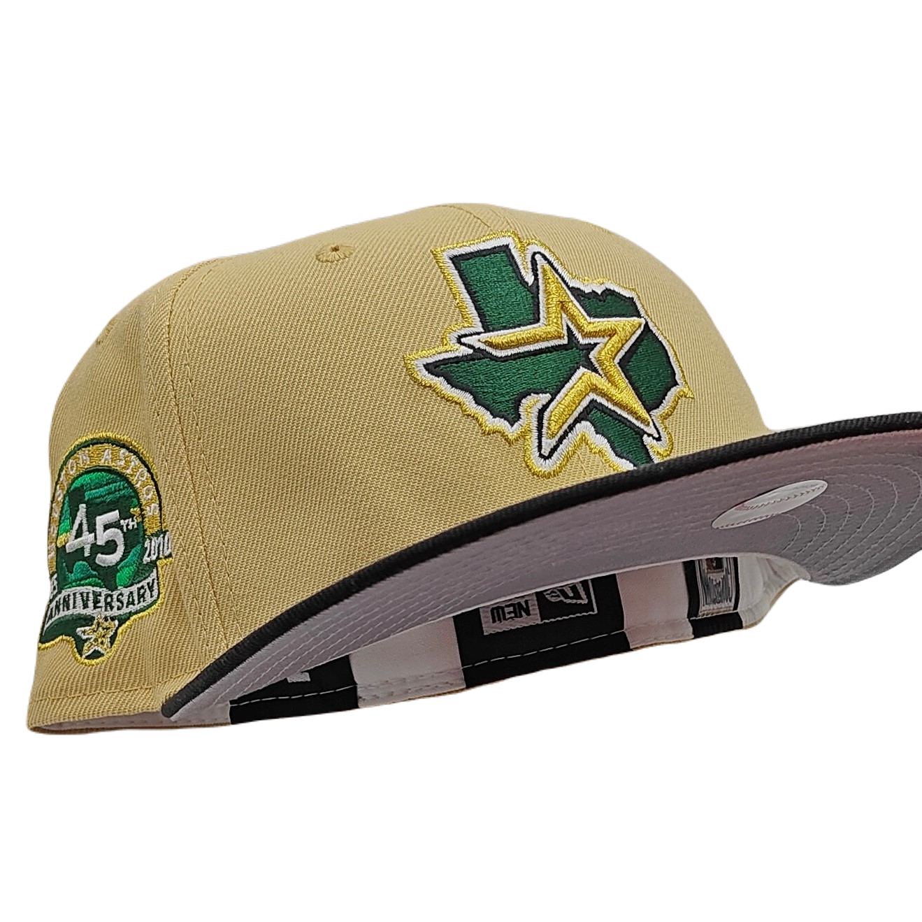 New Era 59Fifty Houston Astros 45th Anniversary Patch Fitted Hat