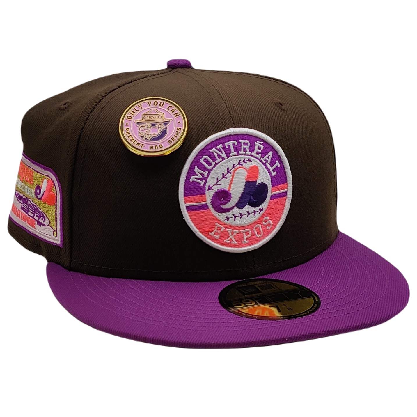 New Era 59Fifty Montreal Expos No Bad Brims 2.0 Olympic Stadium Fitted