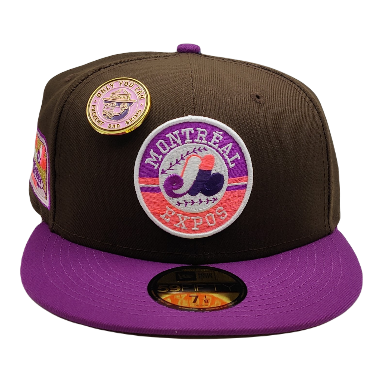 New Era 59Fifty Montreal Expos No Bad Brims 2.0 Olympic Stadium Fitted