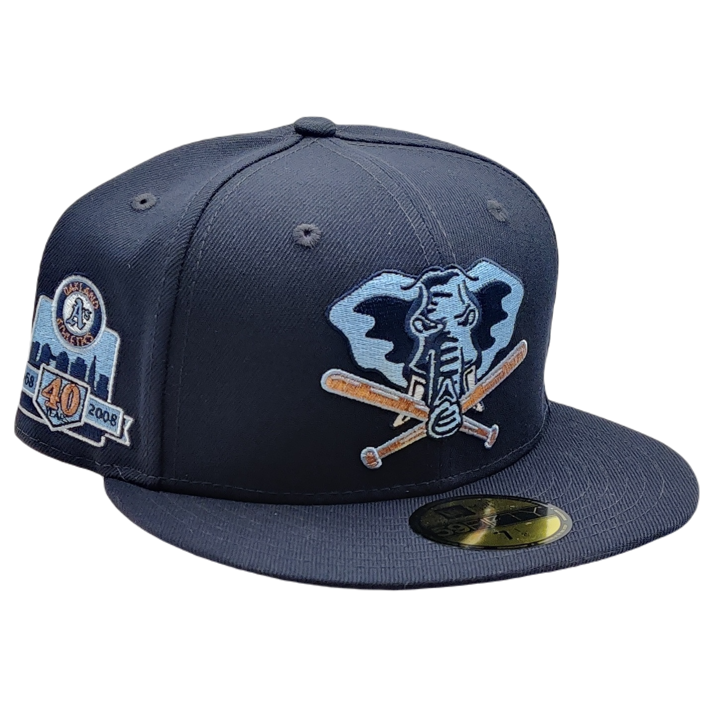 New Era 59Fifty Oakland Athletics 40th Anniversary Side Patch Fitted Hat