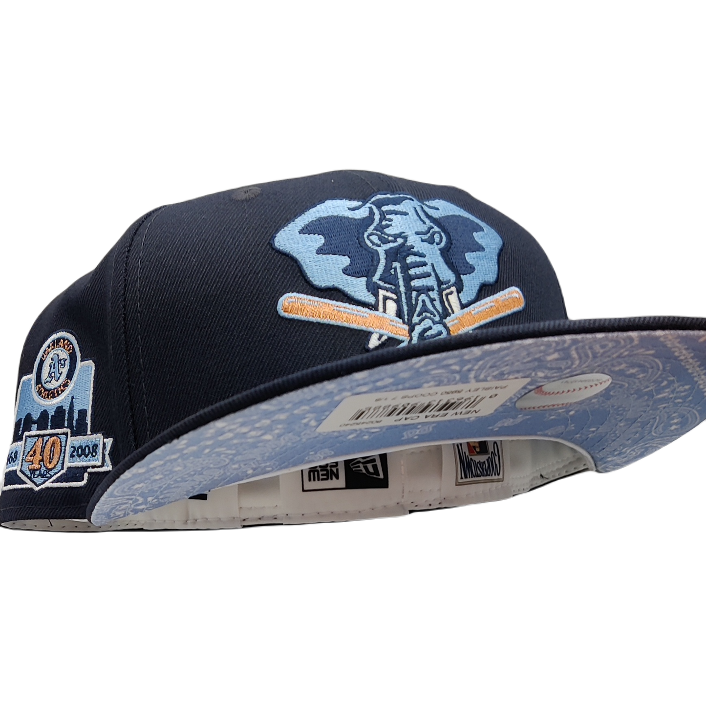 New Era 59Fifty Oakland Athletics 40th Anniversary Side Patch Fitted Hat