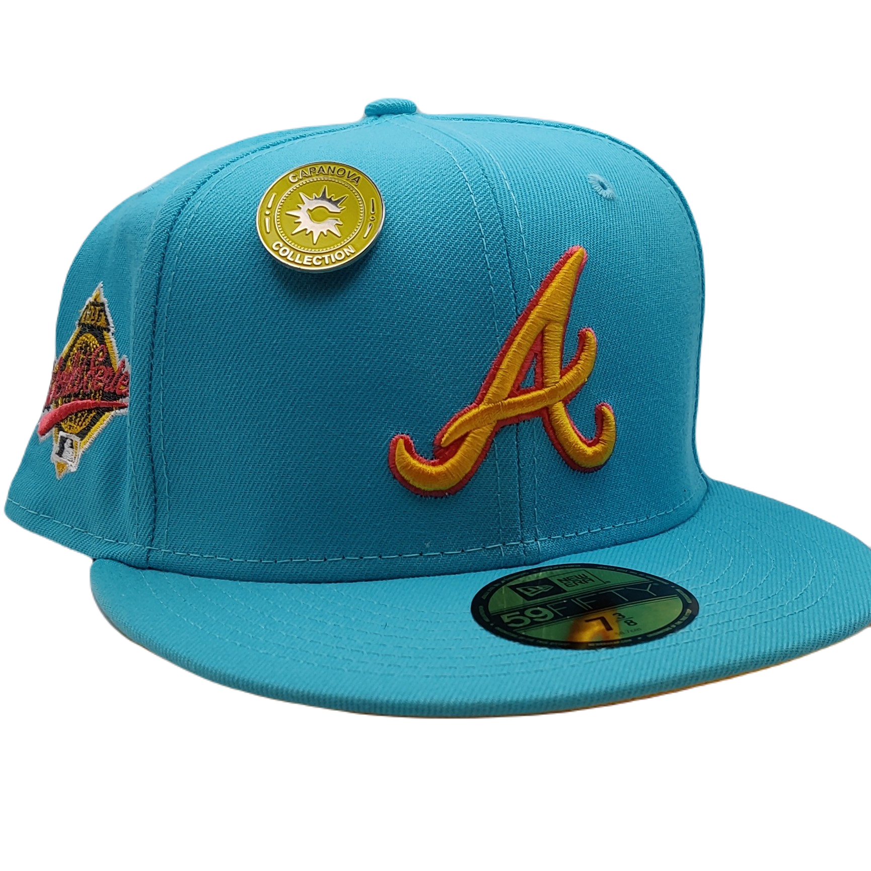 New Era Atlanta Braves 1995 World Series 59FIFTY Fitted 7 1/2 / Navy