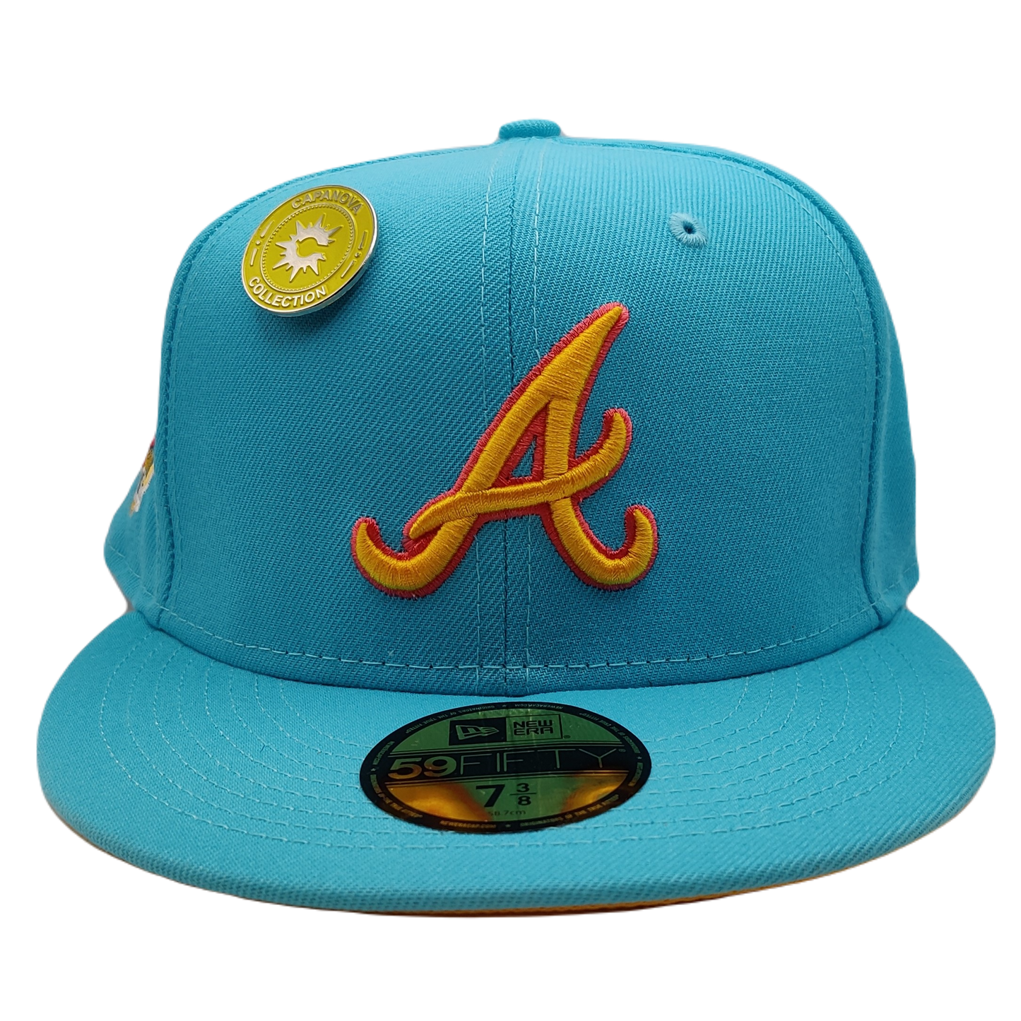 New Era 59Fifty Atlanta Braves Sweet Tooth 1995 World Series Patch Fitted Hat