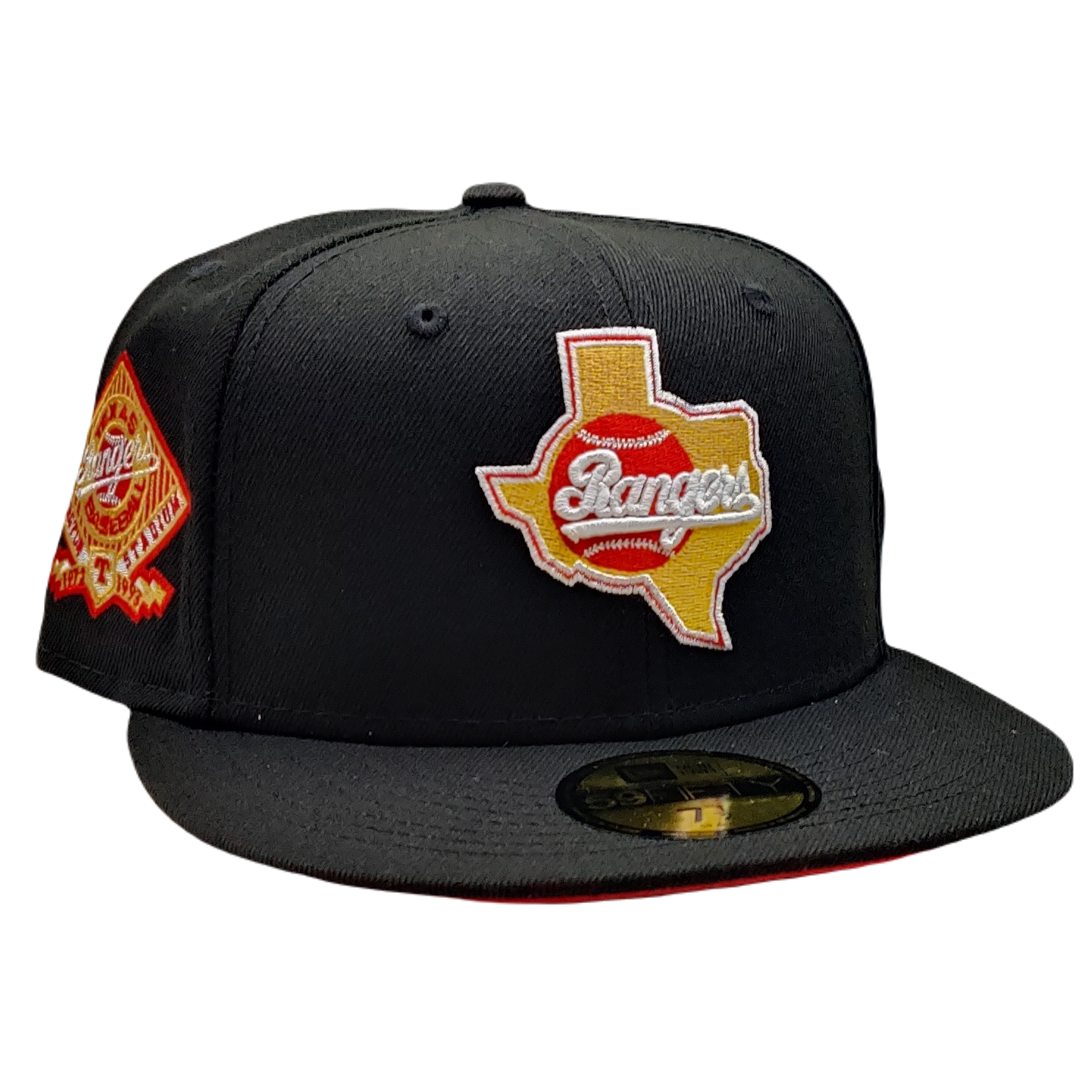 New Era 59Fifty Texas Rangers Arlington Stadium Patch Fitted Hat