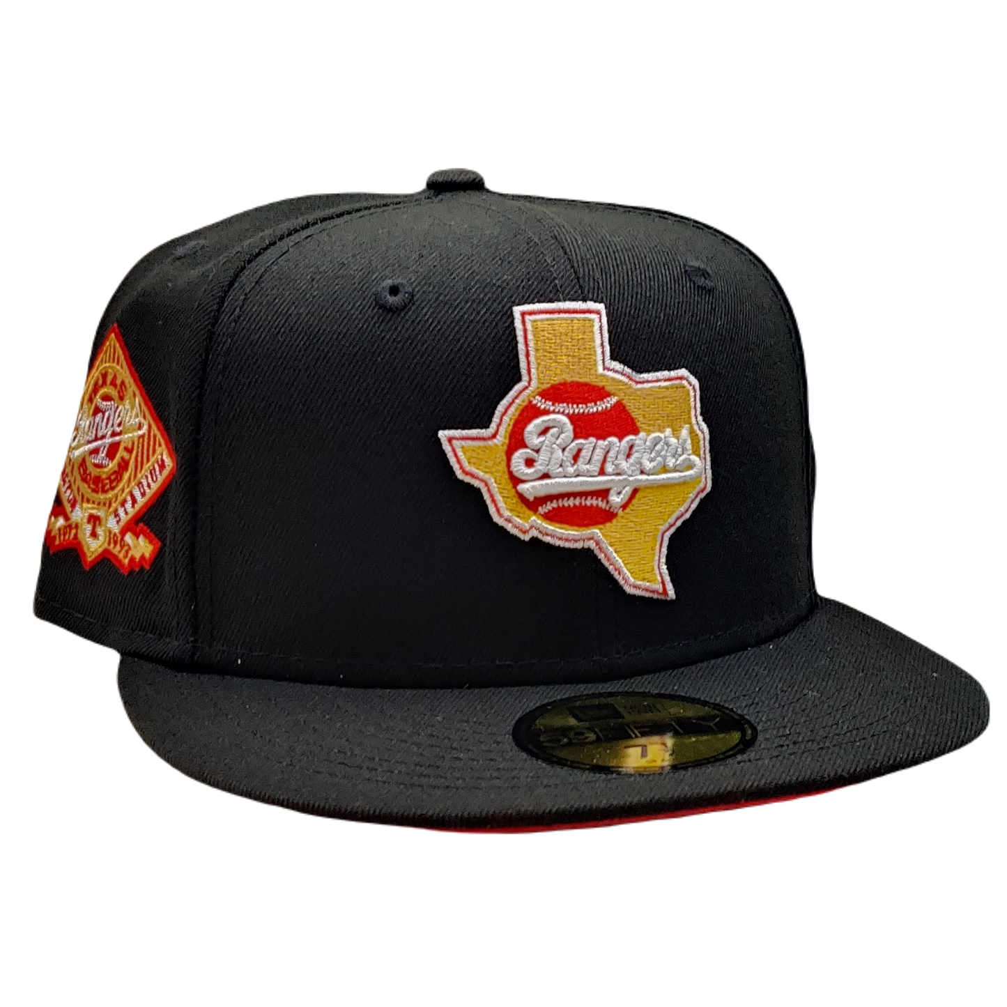 New Era 59Fifty Texas Rangers Arlington Stadium Patch Fitted Hat