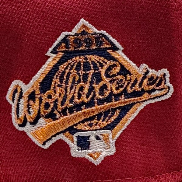 New Era 59Fifty Atlanta Braves 1995 World Series Patch Fitted Hat