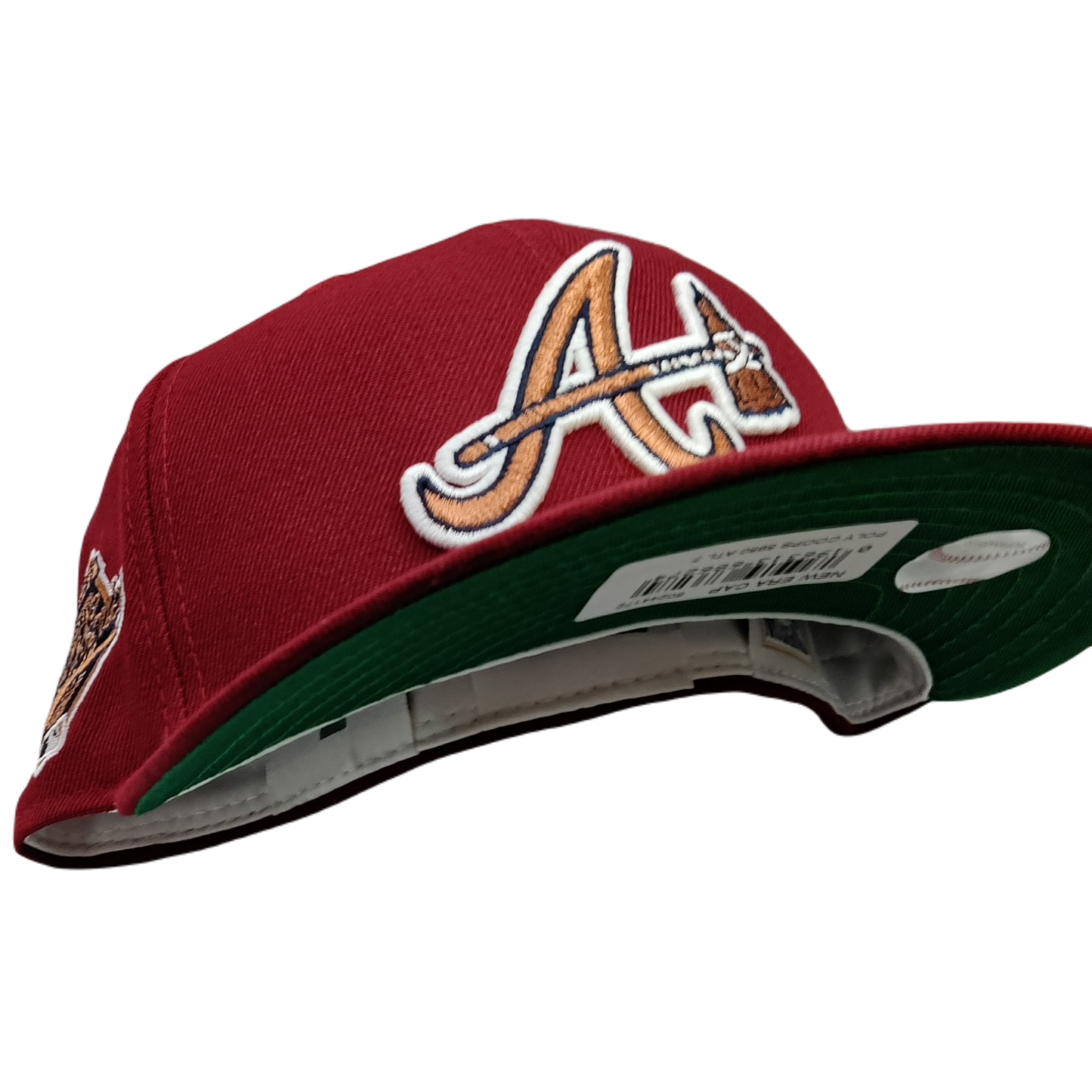 New Era 59Fifty Atlanta Braves 1995 World Series Patch Fitted Hat