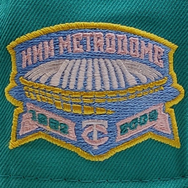 New Era 59Fifty Minnesota Twins HHH Metrodome Patch Fitted Hat