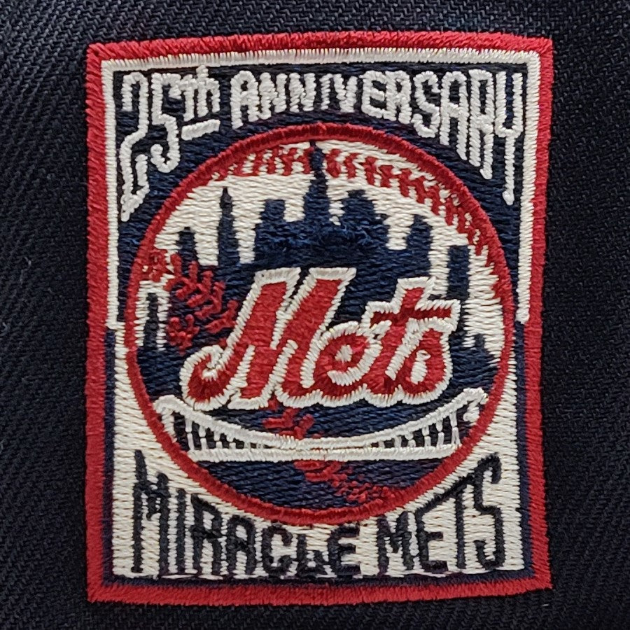 New Era 59Fifty New York Mets 25th Anniversary Patch Fitted Hat