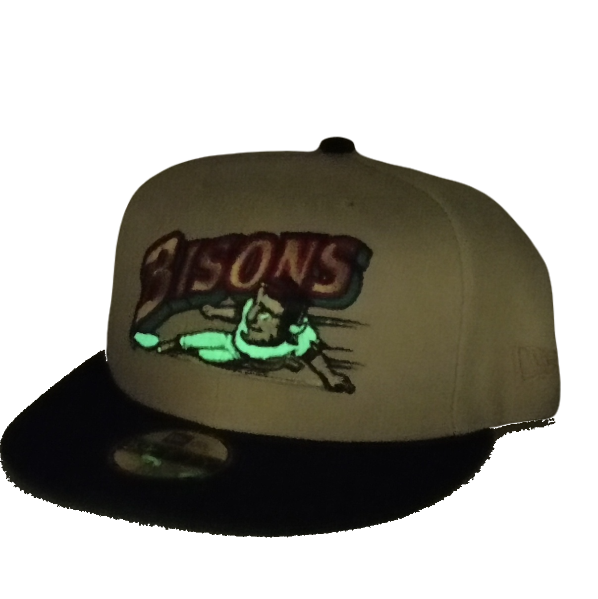 New Era 59Fifty Buffalo Bisons Glow in the Dark Fitted Hat