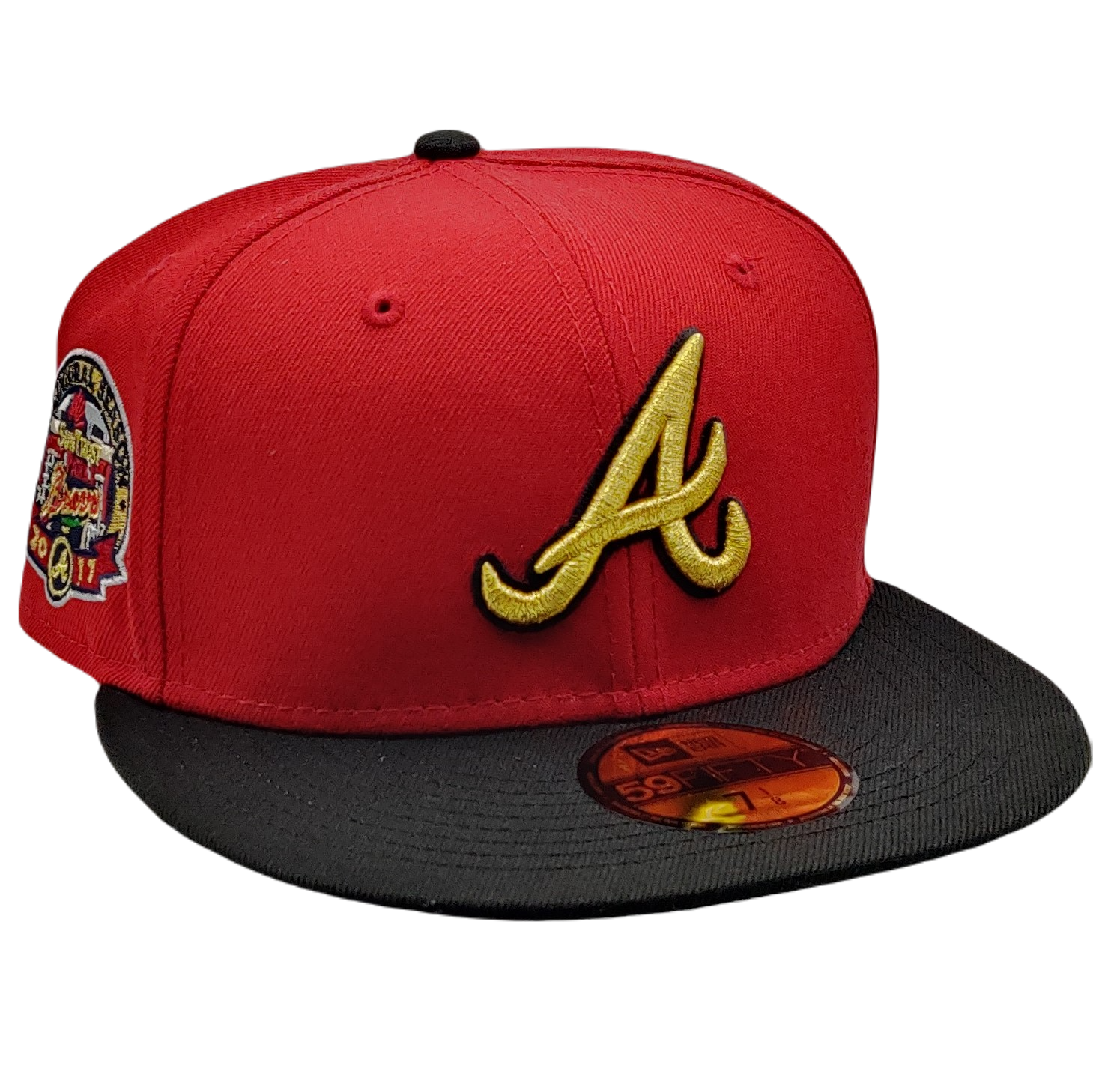 New Era 59Fifty Atlanta Braves 2017 Inaugural Season Patch Fitted Hat –  402Fitted