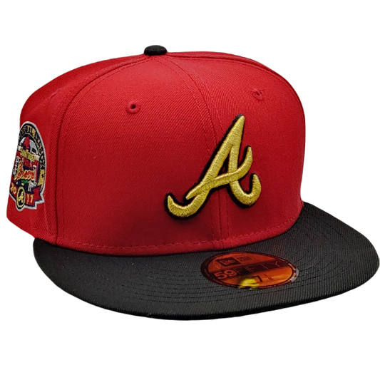 New Era 59Fifty Atlanta Braves 2017 Inaugural Season Patch Fitted Hat