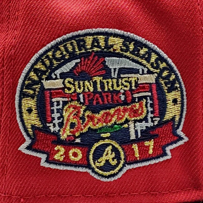 New Era 59Fifty Atlanta Braves 2017 Inaugural Season Patch Fitted Hat