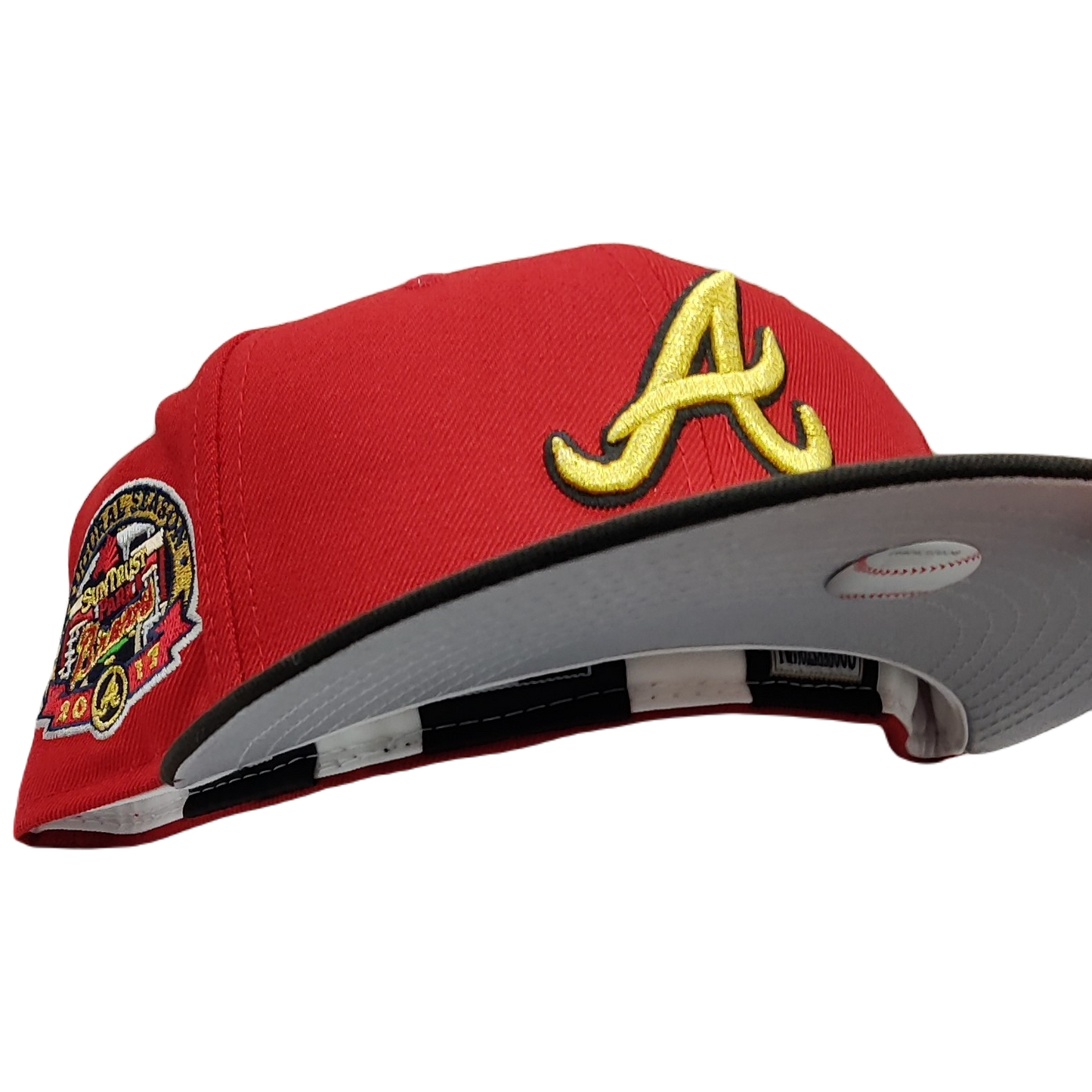 New Era 59Fifty Atlanta Braves 2017 Inaugural Season Patch Fitted Hat