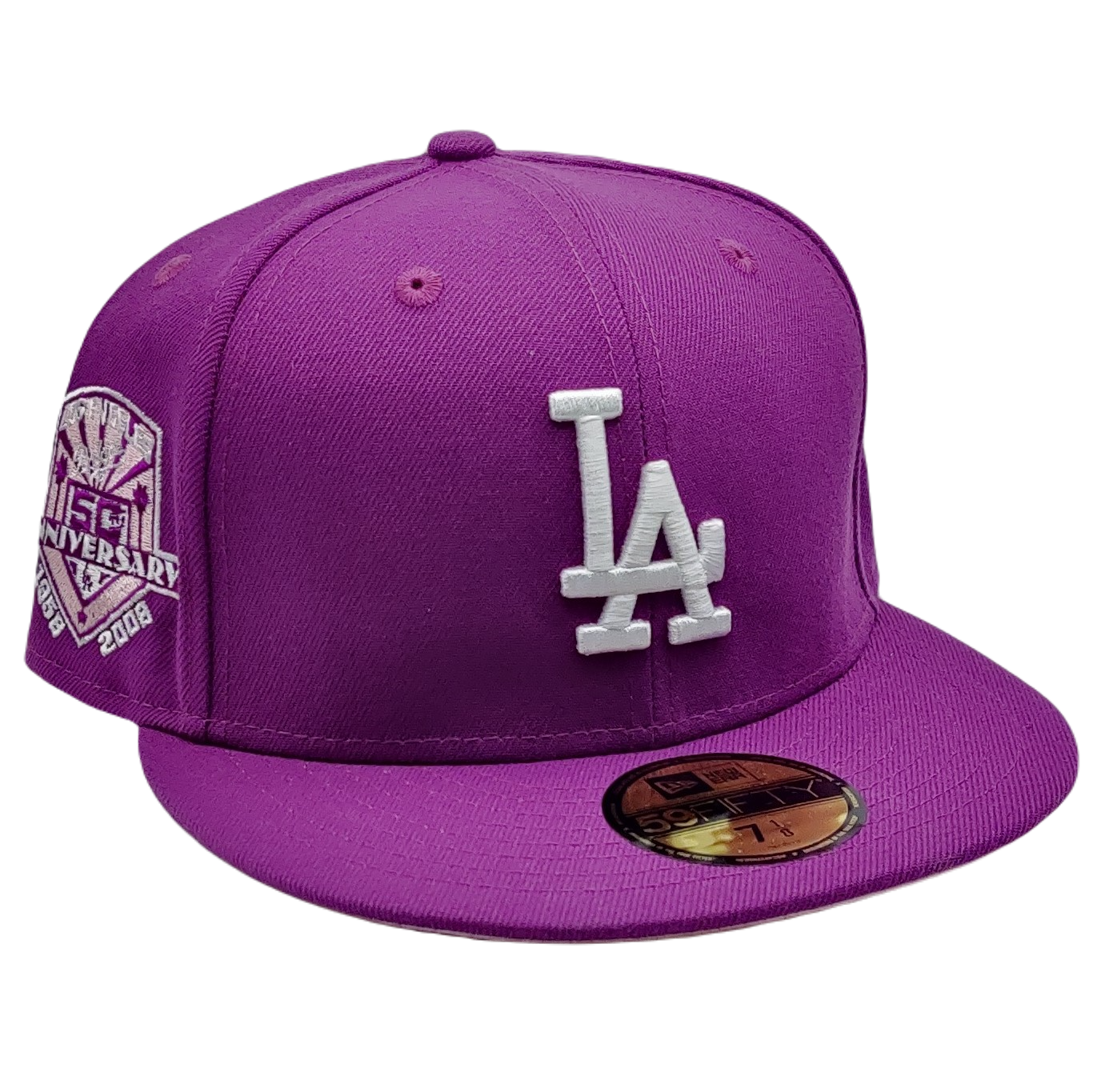 New Era 59Fifty Los Angeles Dodgers 50th Anniversary Patch Fitted Hat –  402Fitted