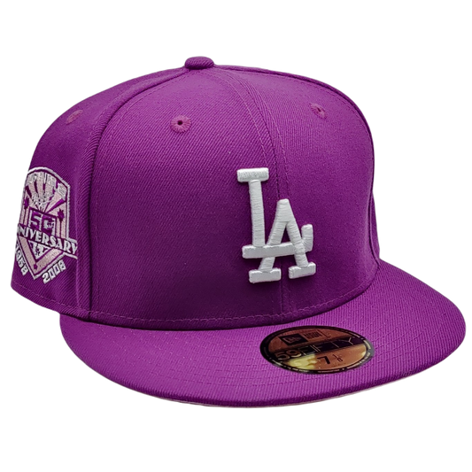 New Era 59Fifty Los Angeles Dodgers 50th Anniversary Patch Fitted Hat