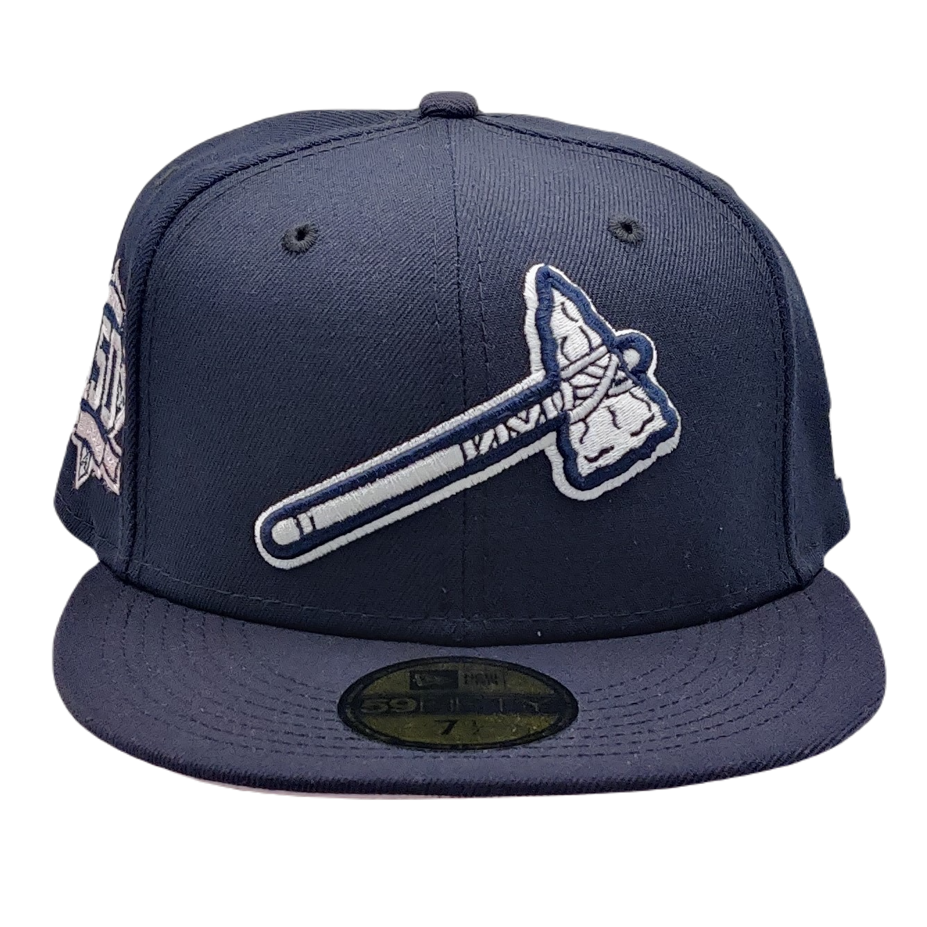 New Era 59Fifty Atlanta Braves 150th Anniversary Patch Fitted Hat