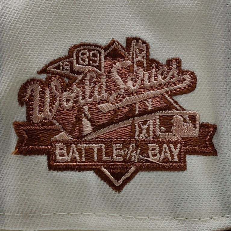 New Era 59Fifty Oakland Athletics 1989 World Series Patch Fitted Hat