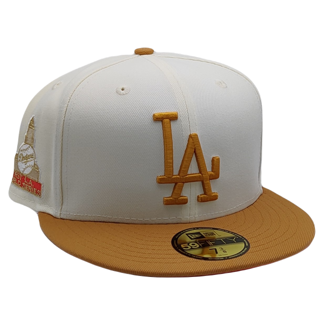 New Era 59Fifty Los Angeles Dodgers First L.A. World Series Patch Fitt 402Fitted