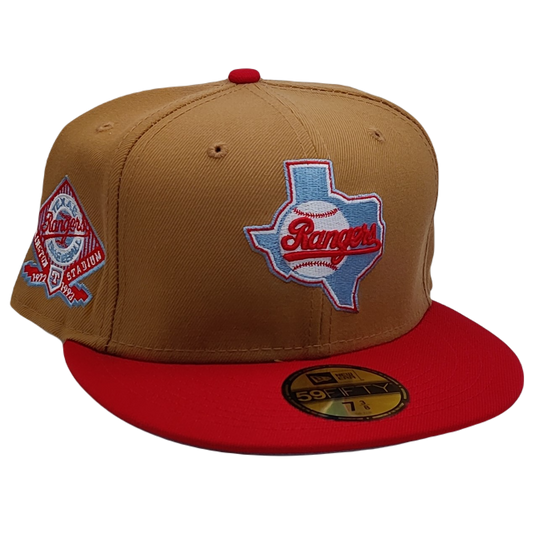 New Era 59Fifty Texas Rangers Arlington Stadium Patch Fitted Hat