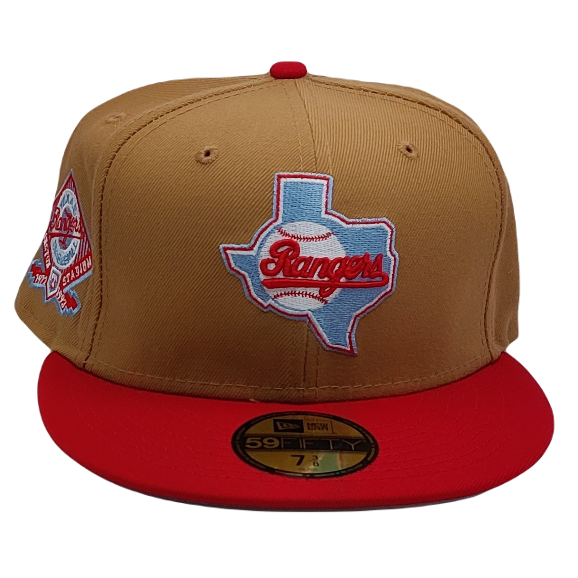 New Era 59Fifty Texas Rangers Arlington Stadium Patch Fitted Hat