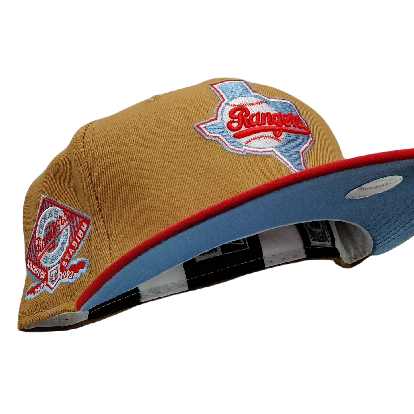 New Era 59Fifty Texas Rangers Arlington Stadium Patch Fitted Hat