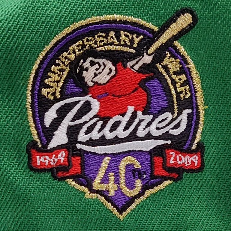 New Era 59Fifty San Diego Padres 40th Anniversary Patch Fitted Hat