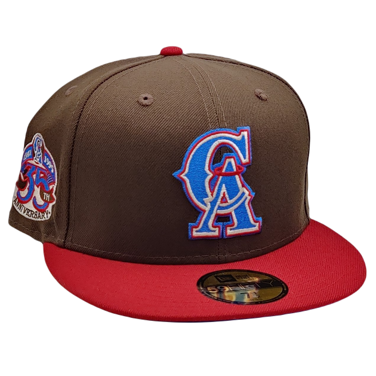 New Era 59Fifty California Angels 35th Anniversary Patch Fitted Hat –  402Fitted