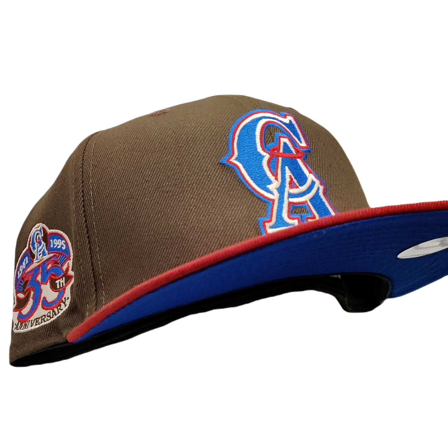 New Era 59Fifty California Angels 35th Anniversary Patch Fitted Hat