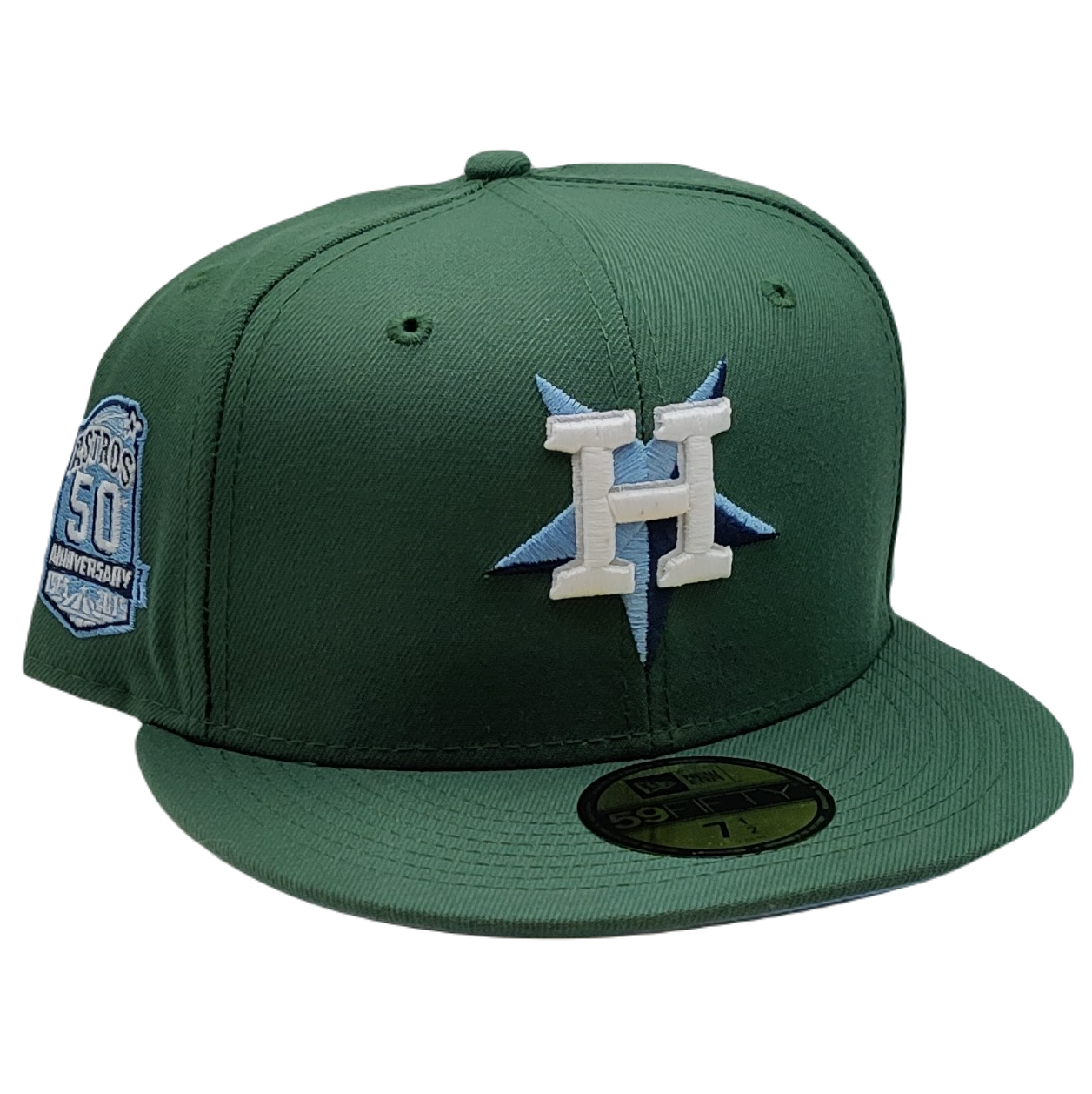 New Era 59Fifty Houston Astros 50th Anniversary Patch Fitted Hat