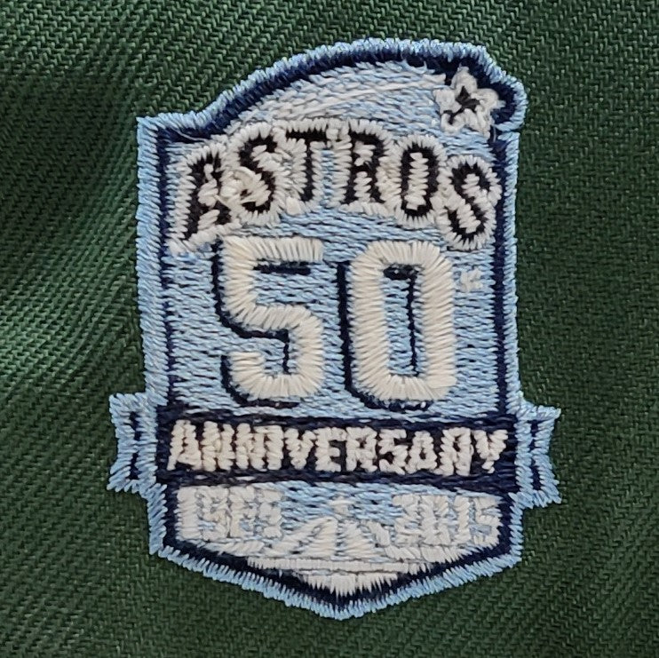 New Era 59Fifty Houston Astros 50th Anniversary Patch Fitted Hat
