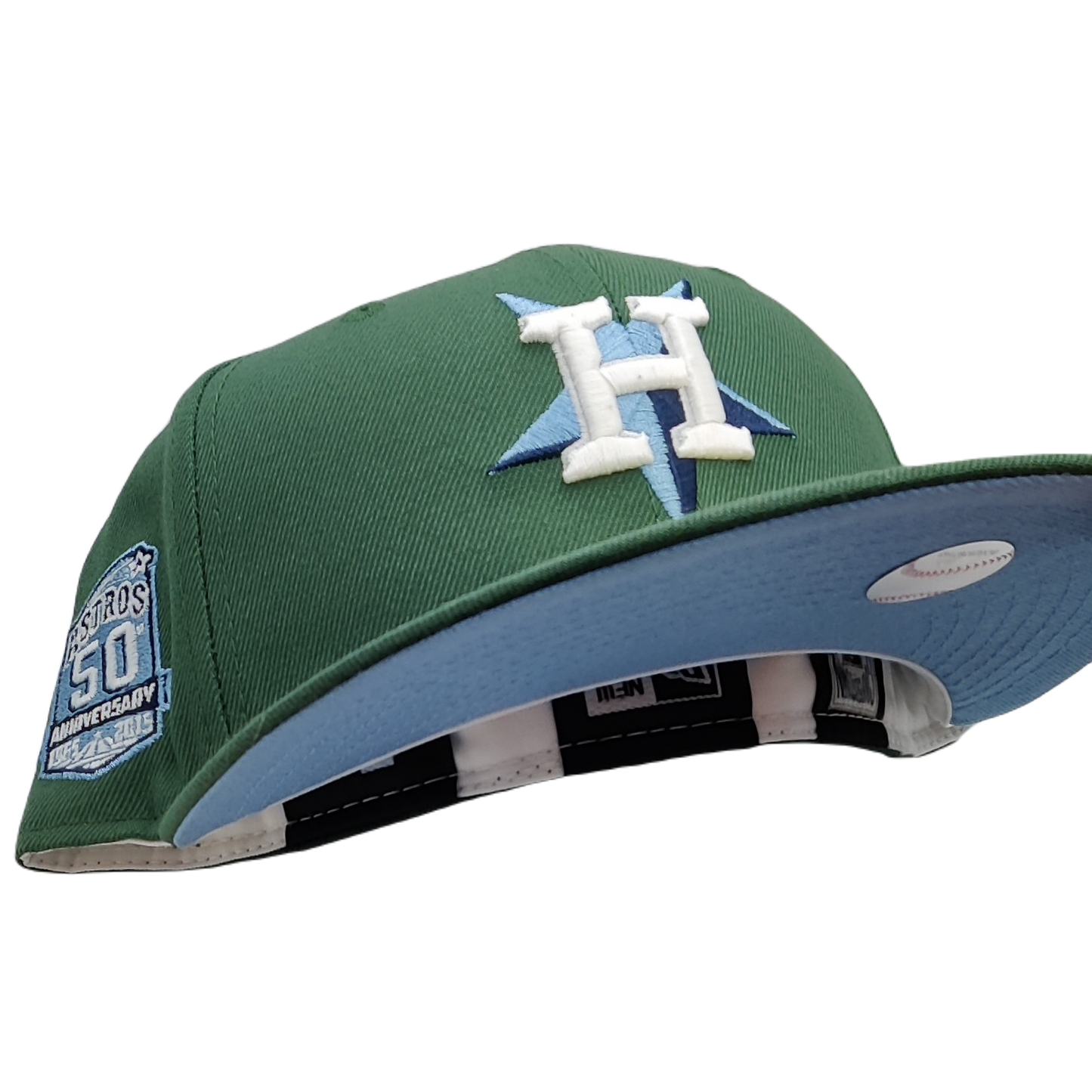 New Era 59Fifty Houston Astros 50th Anniversary Patch Fitted Hat