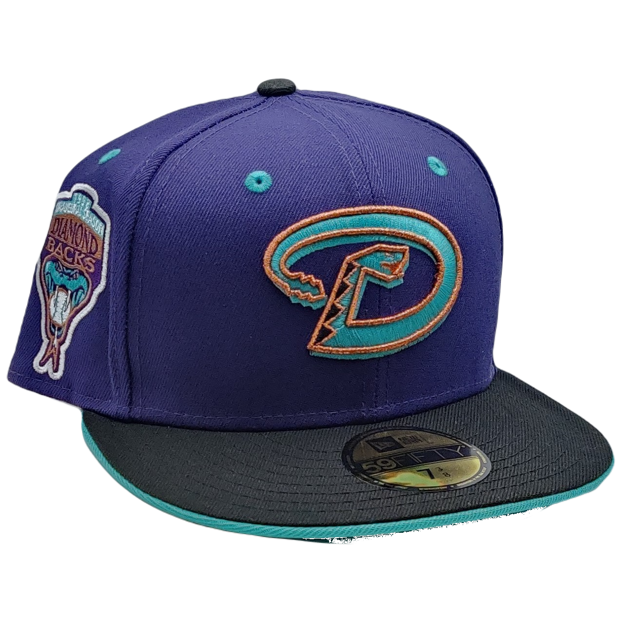 New Era 59Fifty Arizona Diamondbacks 1998 Inaugural Season Patch Fitted Hat