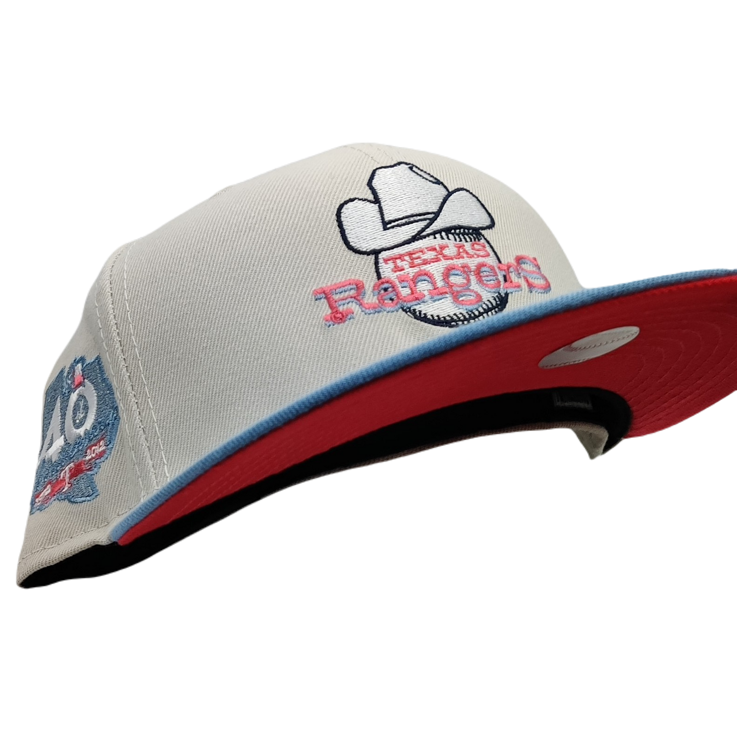 New Era 59Fifty Texas Rangers 40th Anniversary Patch Fitted Hat