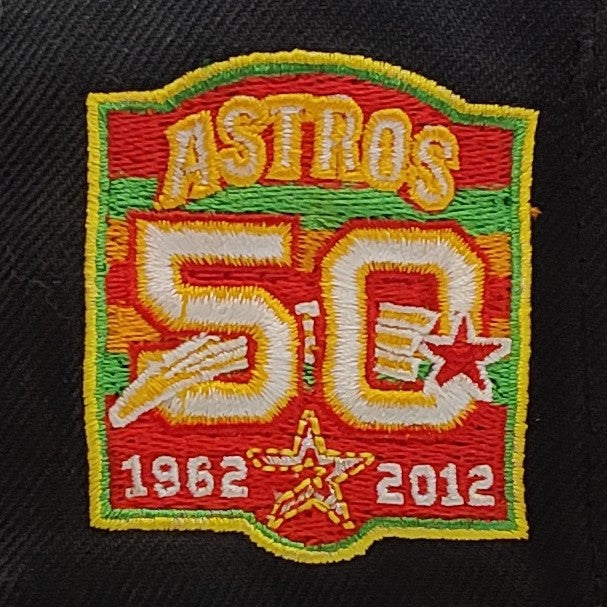 New Era 59Fifty Houston Astros 50th Anniversary Patch Fitted Hat