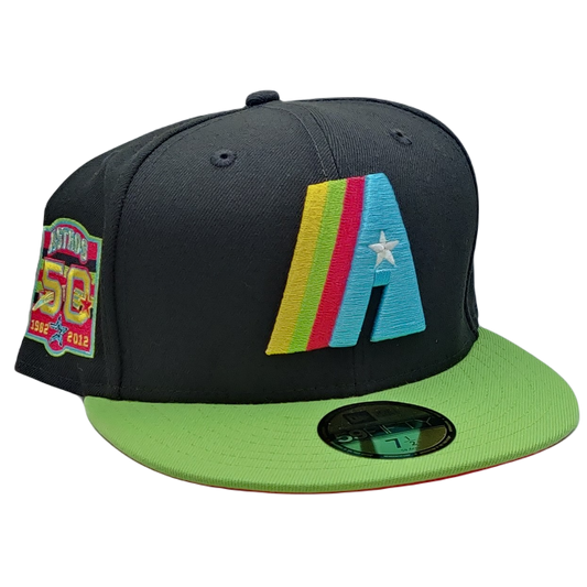 New Era 59Fifty Houston Astros 50th Anniversary Patch Fitted Hat
