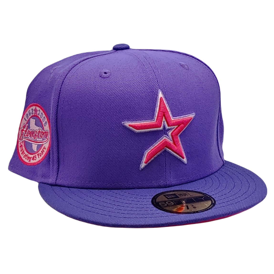 New Era 59Fifty Houston Astros 45th Anniversary Patch Fitted Hat