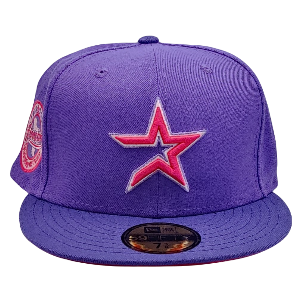 New Era 59Fifty Houston Astros 45th Anniversary Patch Fitted Hat