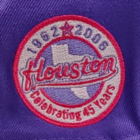New Era 59Fifty Houston Astros 45th Anniversary Patch Fitted Hat
