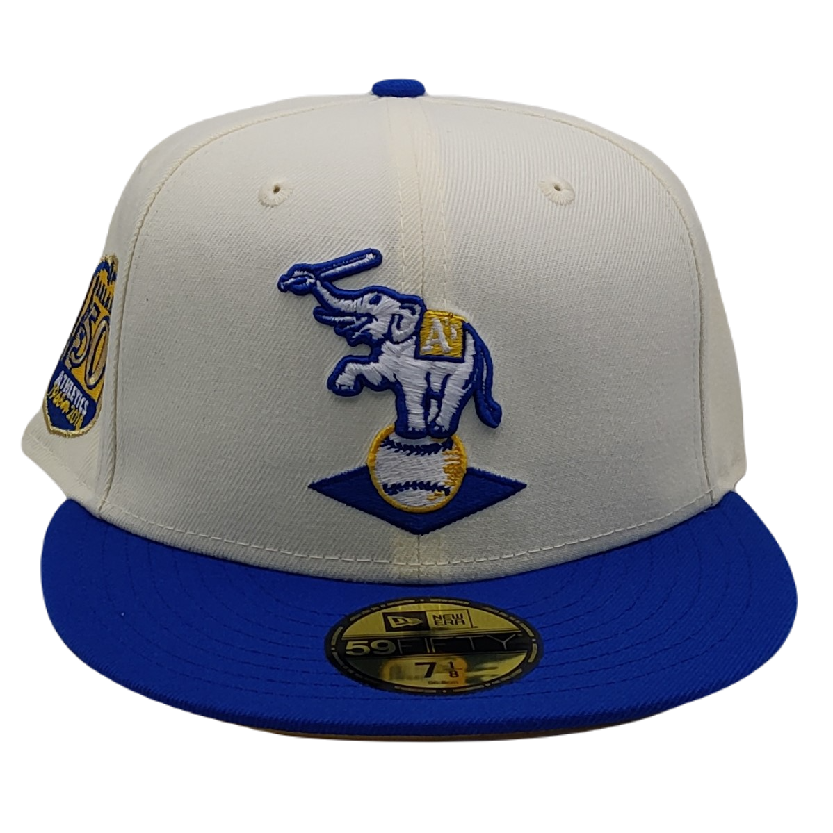 New Era 59Fifty Oakland Athletics 50th Anniversary Patch Fitted Hat